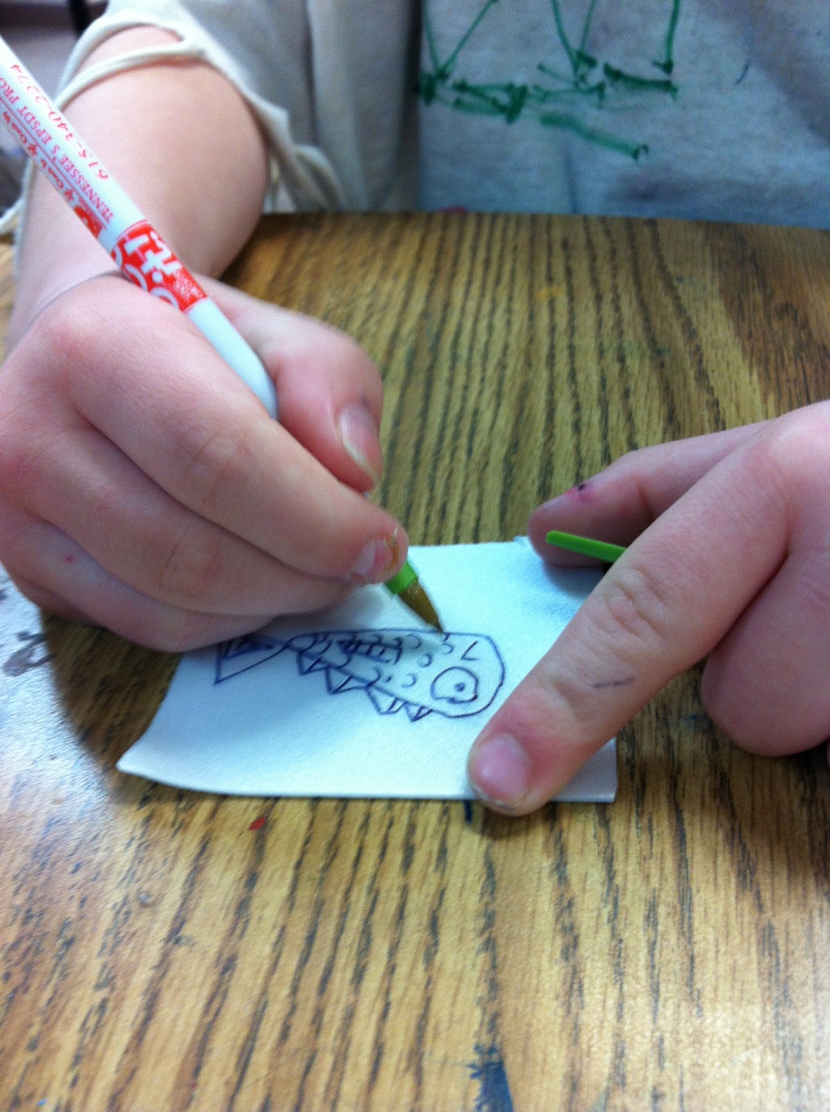 ChumleyScobey Art Room Printmaking Intro for 1st Grade